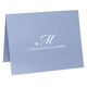 Script Initial Folded Shimmer Note Cards Image 3 of 9